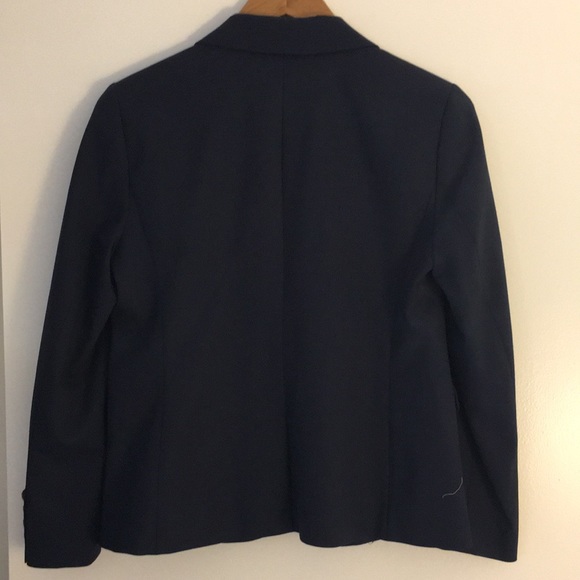 Madewell (Buckley Tailors) Fitted Navy Blazer - Picture 3 of 4